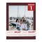 Dark Red Suede Mat Board for 28x35 Frames - Fits 24x30 Photos